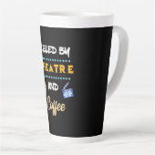 Schauspieler mit Theaterkaffee Milchtasse (Rechte Ecke)
