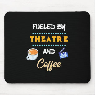 Schauspieler mit Theaterkaffee Mousepad