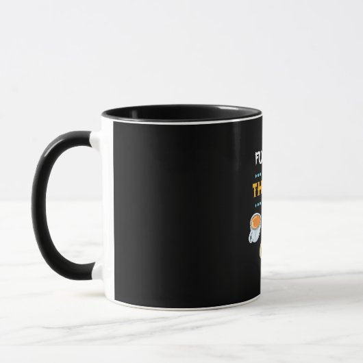Schauspieler mit Theaterkaffee Tasse (Links)