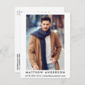 Schauspieler Modell 2 Foto Postkarte - Was (Vorne/Hinten)