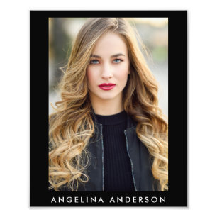 Schauspieler Modell 8 x 10 Foto Portfolio Print Bl