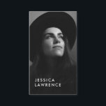 Schauspieler Modelle Headshot Foto einfache Fotogr Visitenkarte<br><div class="desc">Schauspieler Modelle Headshot Foto einfache Fotografie</div>