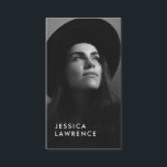 Schauspieler Modelle Headshot Foto einfache Fotogr Visitenkarte<br><div class="desc">Schauspieler Modelle Headshot Foto einfache Fotografie</div>