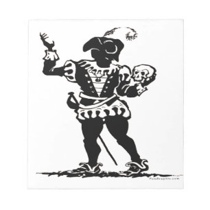 Schauspieler Notizblock