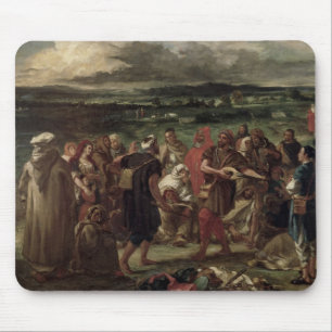 Schauspieler oder arabische Possenreißer, 1848 Mousepad