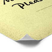 Schauspieler-Plakat Poster (Ecke)