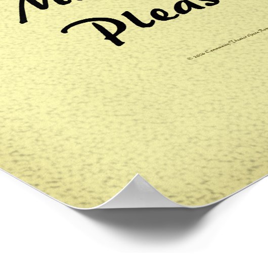 Schauspieler-Plakat Poster (Ecke)