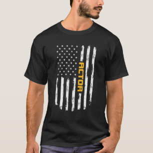 Schauspieler Proud Positive Carrer Vintag amerikan T-Shirt