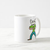 Schauspieler Schauspiel mit Maske Kaffeetasse (VorderseiteRechts)
