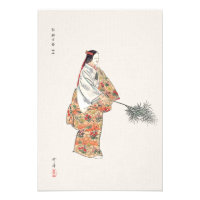 Schauspieler spielen Hanjo japan Kunstmalerei Kogy