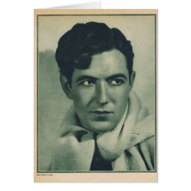 Schauspieler stillen Films Johnny Mack Brown (Vorne)