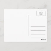 Schauspieler Triple Headshot Postkarte (Rückseite)