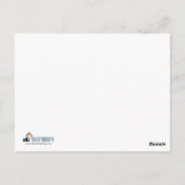 Schauspieler und Modell 2 Shot Headshot Comp Postkarte (Rückseite)