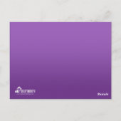 Schauspieler und Modell 2 Shot Violet Headshot Com Postkarte (Rückseite)