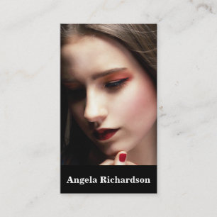 Schauspieler und Modelle Moderne Minimalistisch Visitenkarte