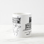 Schauspieler und Schauspiel. Theatrische Dramatik Kaffeetasse (Mittel)