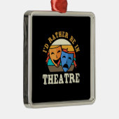 Schauspieler wären eher im Theater Ornament Aus Metall (Rechts)