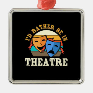 Schauspieler wären eher im Theater Ornament Aus Metall