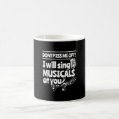 Schauspieler werden Musicals auf Sie singen Kaffeetasse (Mittel)