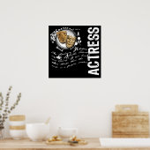 Schauspielerin Alchemy of Schauspiel Poster (Küche)