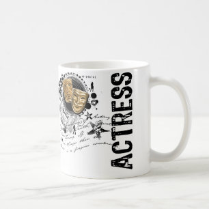 Schauspielerin-Alchimie des Schauspiels Kaffeetasse