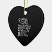 Schauspielerin Broadway Schauspielerin Musical Lov Keramik Ornament (Links)