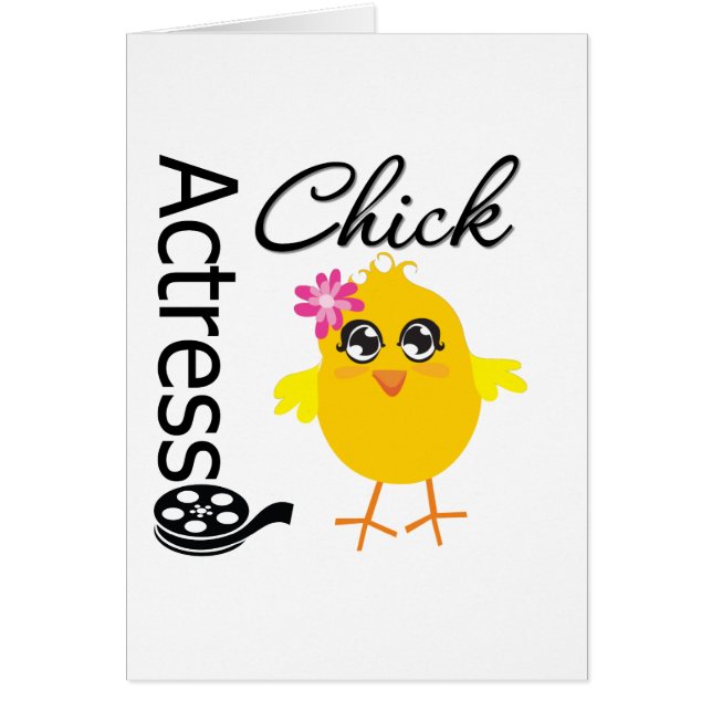 Schauspielerin Chick (Vorne)