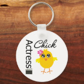 Schauspielerin Chick Schlüsselanhänger (Vorderseite)