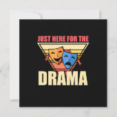 Schauspielerin für das Drama Einladung (Vorderseite)