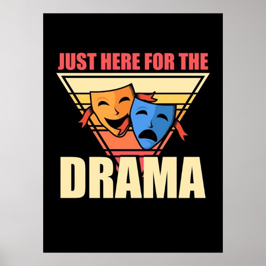 Schauspielerin für das Drama Poster (Vorne)