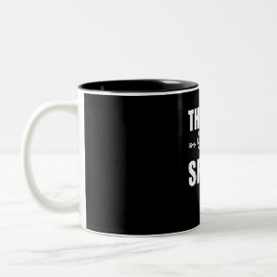 Schauspielerin ist mein Schauspiel für Sportdrama Zweifarbige Tasse
