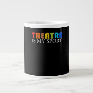 Schauspielerin ist meine Probe Schauspiel Schauspi Jumbo-Tasse