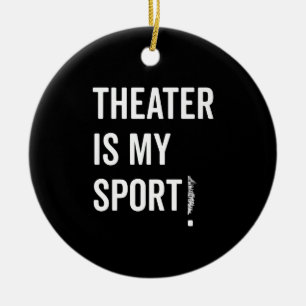 Schauspielerin ist meine Schauspiel-Schauspielerin Keramik Ornament