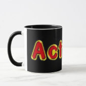 Schauspielerin-Kaffee-Tasse Tasse (Links)