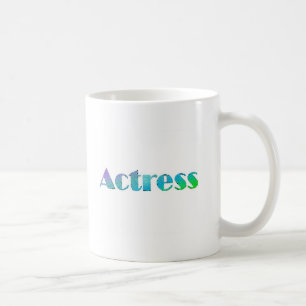 Schauspielerin Kaffeetasse