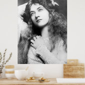 Schauspielerin Maude Fealy Poster (Küche)