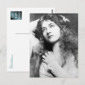 Schauspielerin Maude Fealy Postkarte (Vorne/Hinten)