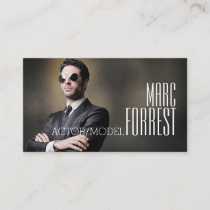 Schauspielerin Modell Schauspiel Filmmaterial Thea Visitenkarte