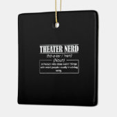 Schauspielerin Nerd Definition Bühne Schauspieler Keramikornament (Links)
