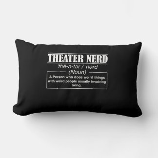 Schauspielerin Nerd Definition Bühne Schauspieler  Lendenkissen