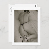 Schauspielerin Postkarte (Vorne/Hinten)