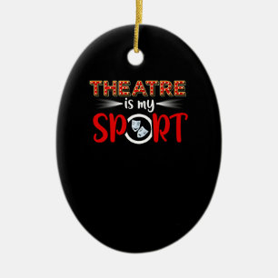 Schauspielerin Schauspiel Schauspielerin Schauspie Keramik Ornament