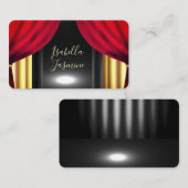 Schauspielerin Schauspieler Influencer Hellseher V Visitenkarte (Vorne/Hinten)