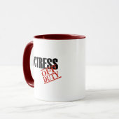 Schauspielerin Tasse (Vorderseite Links)