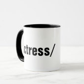 Schauspielerin Tasse (Vorderseite Links)