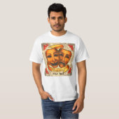 Schauspielermasken T-Shirt (Vorne ganz)