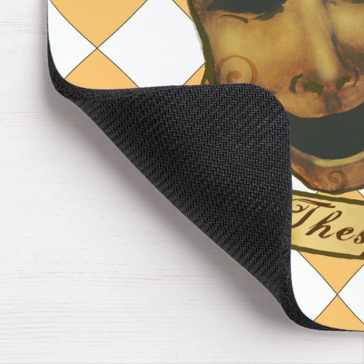 Schauspielmasken Mousepad (Ecke)