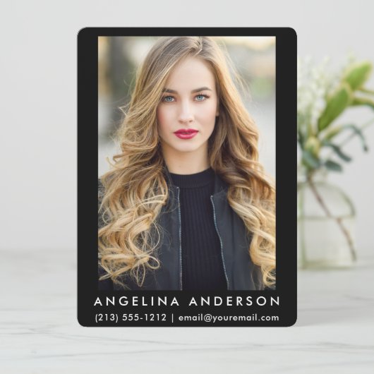 Schauspielmodell Fotokarte BR (Stehend Vorderseite)