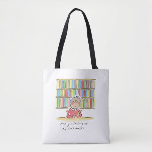 Schaust du in mein Bücherregal? Tasche