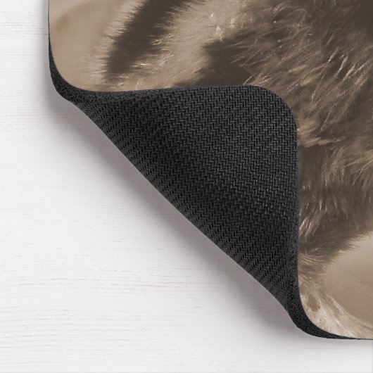 Schaust du mich an? mousepad (Ecke)